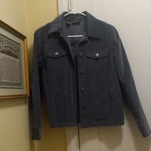 Rafaella Gray Corduroy Jacket NWOT